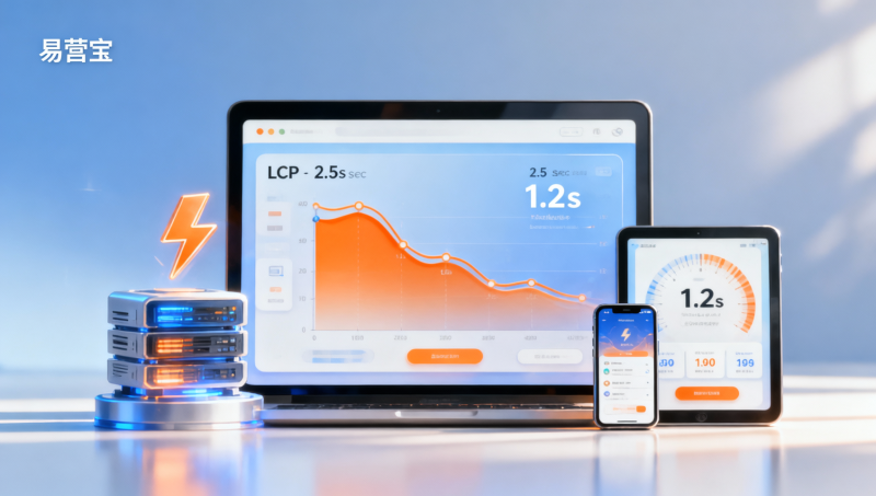 Wie kann man die Website-Geschwindigkeit nach dem Aufbau einer Außenhandelswebsite optimieren? 7 technische Maßnahmen, die LCP auf 1,2s reduzieren