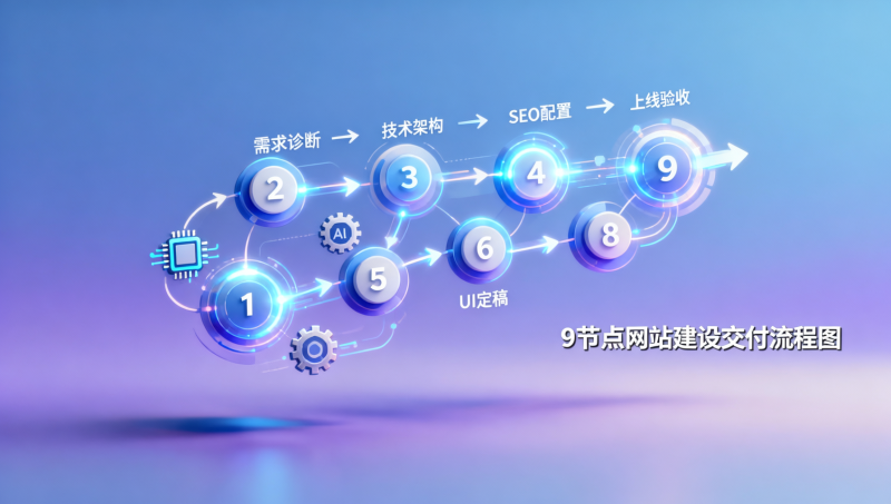 Fuzhou Website-Entwicklungsprozessdiagramm: Von der Anforderungsbestätigung bis zur Online-Abnahme in 9 Schritten, Schlüsselpunkte und Kundenkooperationsliste 【Funktionsupdate】