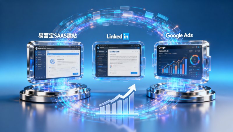 Neue Wege zur Förderung des Außenhandels: Eine kostengünstige Lösung zur Kundengewinnung durch die dreiseitige Synergie von EasyMarketing, LinkedIn und Google Ads