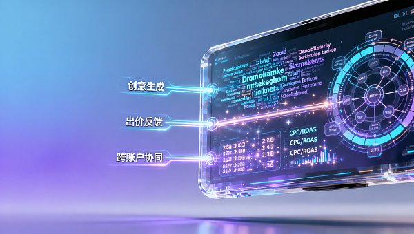 AI+SEM Anzeigenstrategien - Wo liegen die Umsetzungshürden? Analyse der drei Hauptprobleme: Kreativgenerierung, Gebotsfeedback und Kundenkoordination
