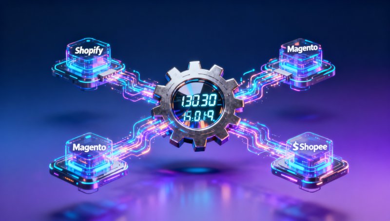 Unterstützt das E-Commerce-Digitalmarketing-Webdesign die dynamische Lagerbestandssynchronisation? Tiefenvergleich der API-Integration mit Shopify, Magento und Shopee-Backend