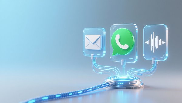 Marketingautomatisierung: Drei-Kanal-Abdeckung und Multitouchpoint-Customer-Journey-Triggerlogik