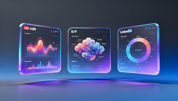 品牌声量提升服务是否监测小红书、知乎、LinkedIn三方平台？内容声量与搜索声量的权重分配建议