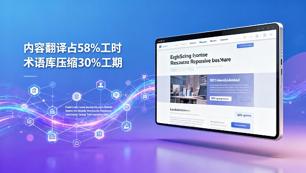 外贸多语言网站建设周期要多久?内容翻译占总工时58%,专业领域术语库可压缩30%工期 外贸多语言网站建设周期要多久?内容翻译占总工时58%,专业领域术语库可压缩30%工期