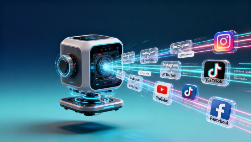Unterstützt das Multi-Plattform-Automatisierungstool für die Verteilung Wasserzeichen und Metadaten-Tagging automatisch einbetten? Können Bild-/Videodateien vor der Verteilung auf verschiedenen Plattformen mit Metadaten getaggt werden?