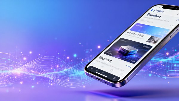 Eyingbao快速建站模板在移动端适配良好，但横屏模式下产品图放大功能会触发页面滚动冲突