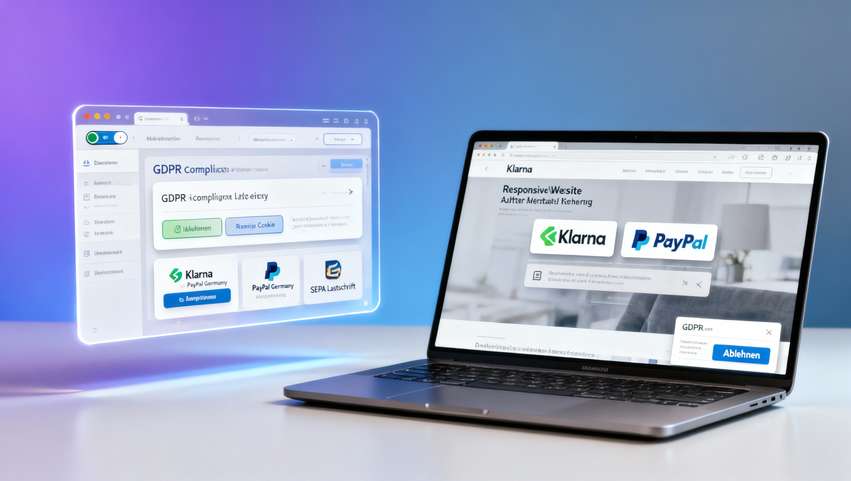 Ist responsives Webdesign für den deutschen Exportmarkt geeignet? Zuerst lokale Zahlungsmethoden und GDPR-Popup-Kompatibilität prüfen