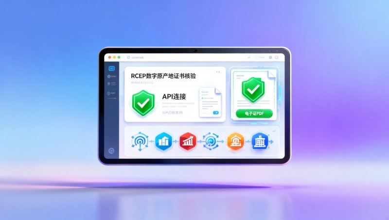 Einführung des intelligenten digitalen Ursprungsprüfsystems für RCEP-Mitgliedstaaten