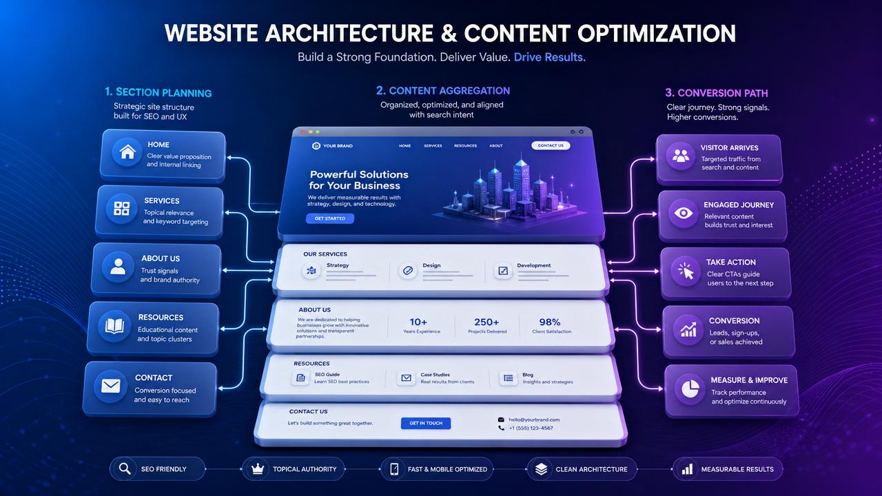 SEO-Optimierungsleitfaden für Websites: Zuerst Inhalte oder Struktur