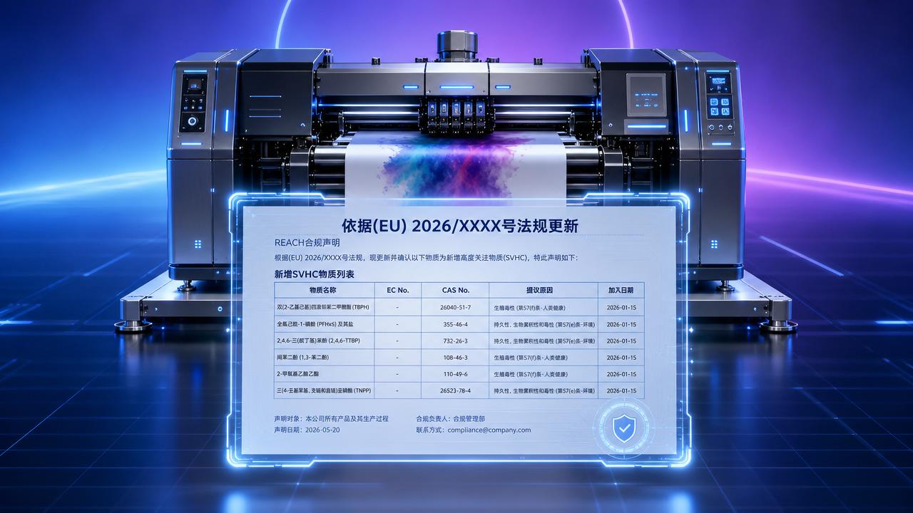 Die EU hat neue REACH-beschränkte Stoffe hinzugefügt, chinesische Marketing-Websites müssen ab dem 21. Mai ihre Konformitätserklärung aktualisieren Die EU hat neue REACH-beschränkte Stoffe hinzugefügt, chinesische Marketing-Websites müssen ab dem 21. Mai ihre Konformitätserklärung aktualisieren