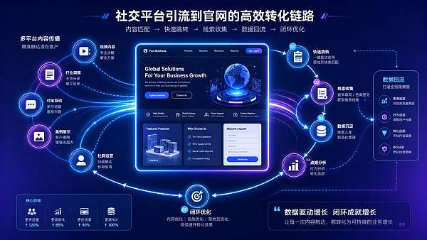 社交平台引流到官网哪种路径更高效 社交平台引流到官网哪种路径更高效