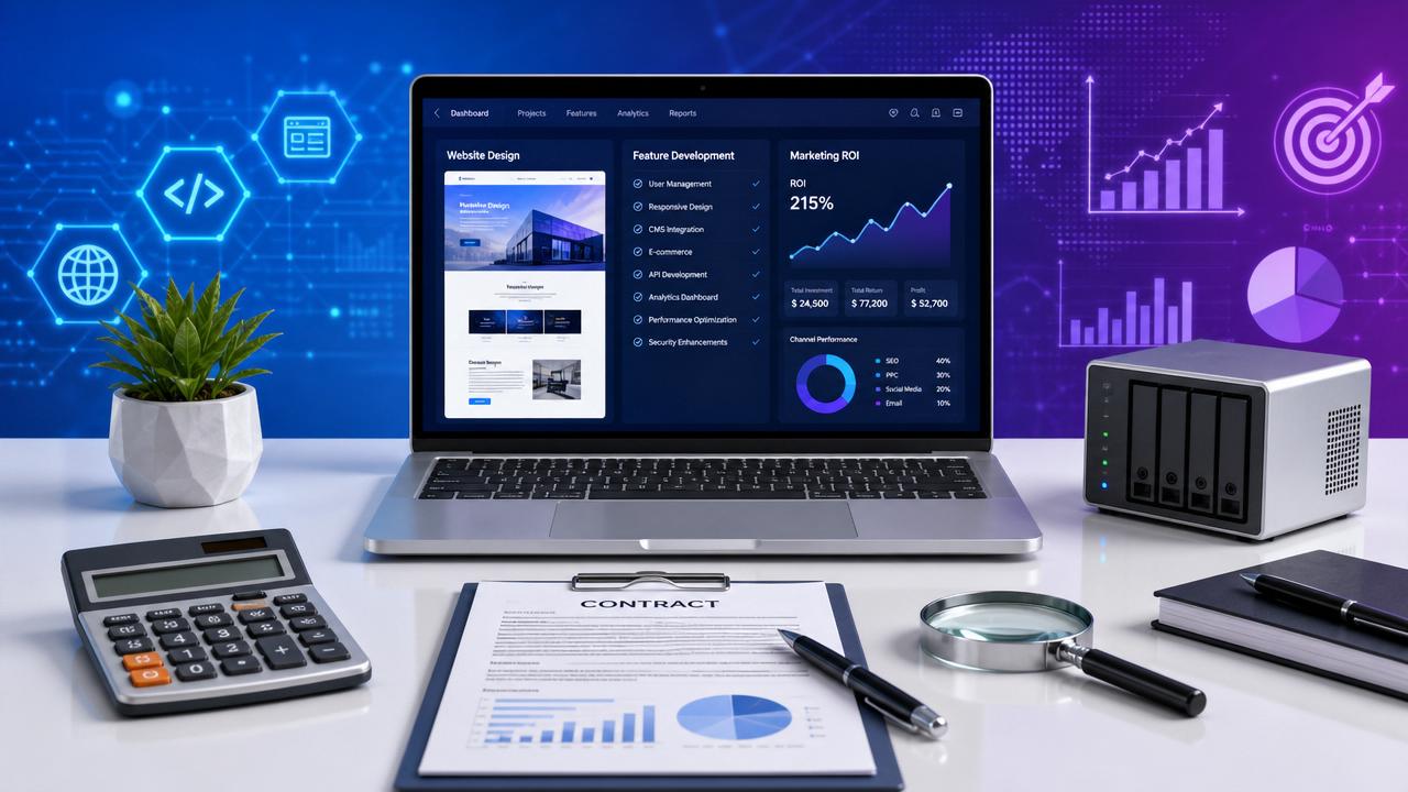 Welche Faktoren beeinflussen den Preis für Webdesign