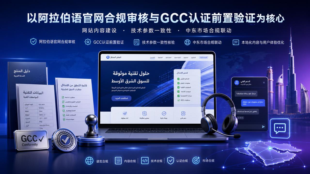 Neuer GCC-Zertifizierungsrahmen gestartet, arabische Inhalte der offiziellen Website werden zu einem vorgelagerten Prüfpunkt