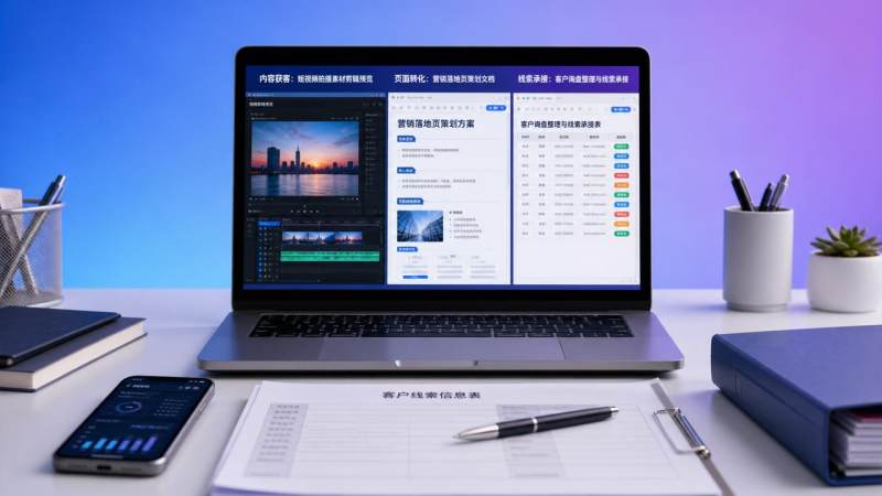 Wie bringt Kurzvideo Interessenten? Vom Thema über die Landingpage bis zur nahtlosen Übergabe der Leads