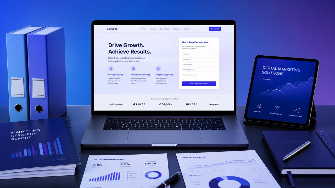 Wie man eine B2B-Landingpage gestaltet: Von der Informationsarchitektur bis zur Formular-Konversion in der Praxis