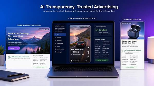 Die FTC der USA verlangt, dass KI-Werbung nicht als von Menschen geschaffen deklariert wird