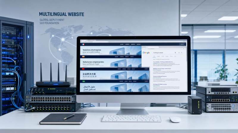 Welche Leistungen umfasst die Entwicklung internationaler Websites? Von Mehrsprachigkeit und Bereitstellung bis zu SEO-Grundlagen verständlich erklärt