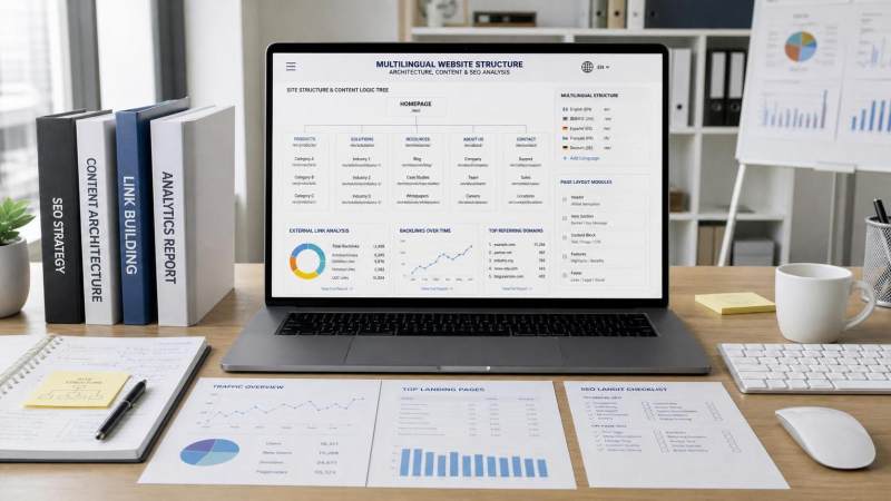 Wo beginnt internationale SEO-Optimierung? Detaillierte Erläuterung von Website-Struktur, Content und Backlink-Planung