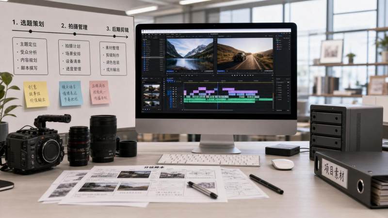 Wie lässt sich die Video-News-Produktion effizienter gestalten？ Aufschlüsselung des Standardprozesses von der Themenauswahl bis zum Schnitt
