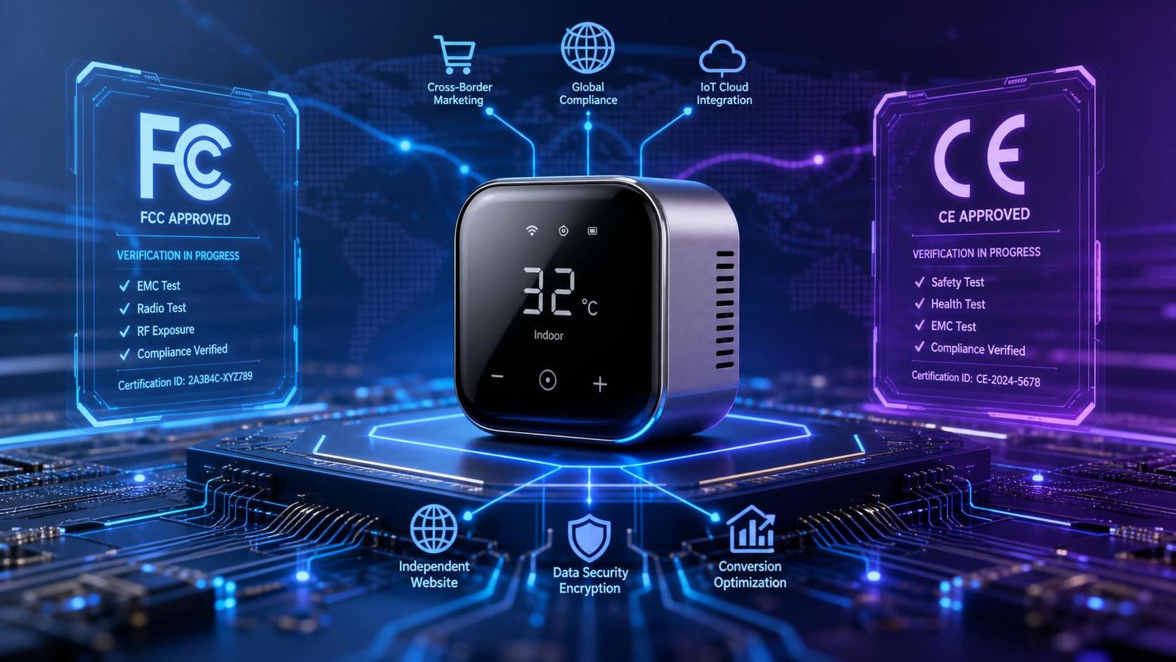 Neue FCC-Bestimmungen treten in Kraft: Standalone-IoT-Geräte müssen sich mit der FCC/CE-Echtzeitverifizierung verbinden.