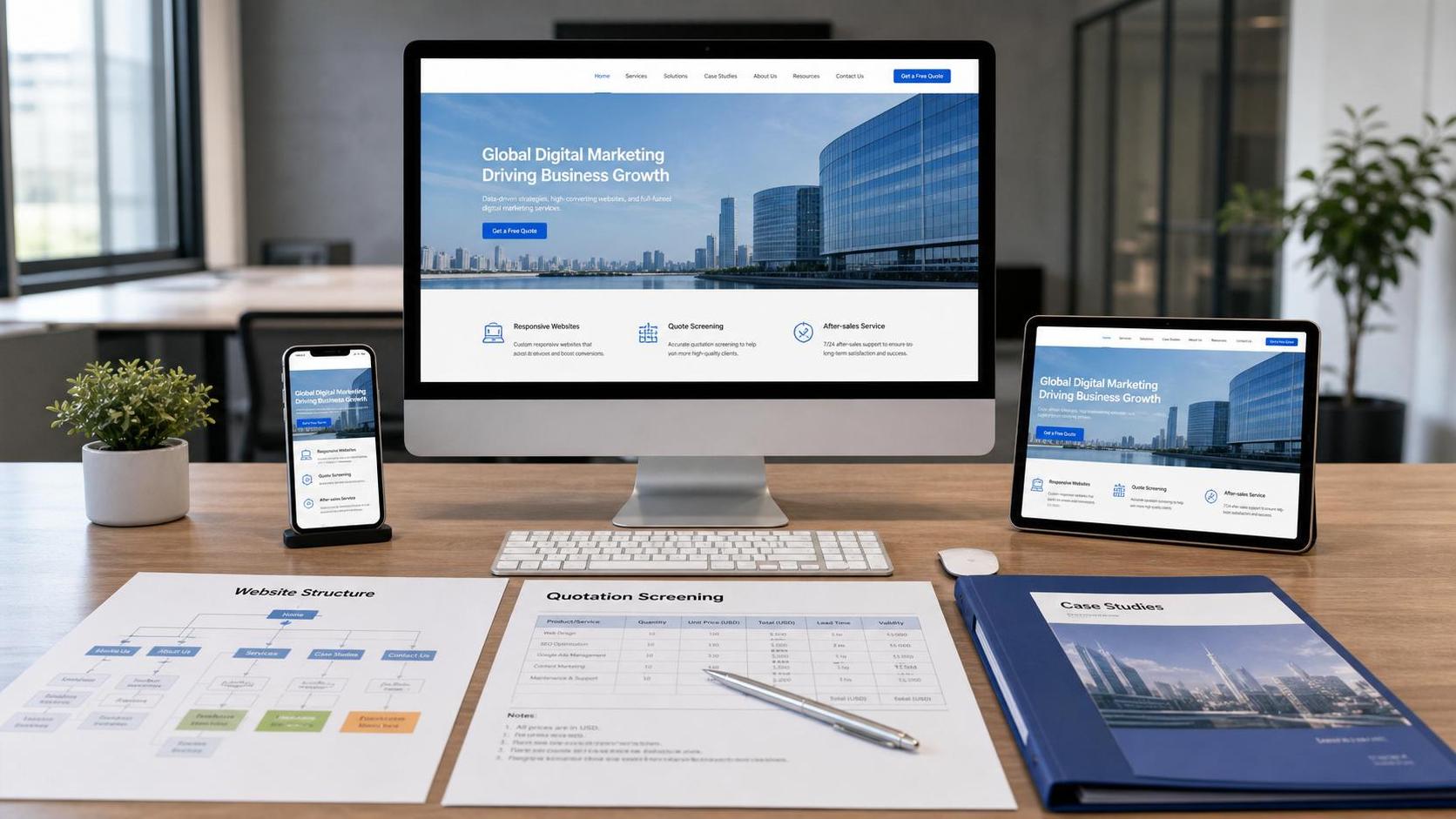 Wie wählt man ein reaktionsfähiges Unternehmen für die Website-Erstellung im Außenhandel in Zhejiang aus? Beurteilen Sie Angebot, Referenzen und After-Sales-Service anhand dieser Punkte
