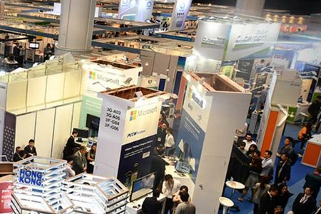 E-Commerce präsentiert das Google AMP intelligente Website-System auf der Hongkong International Information Technology Ausstellung