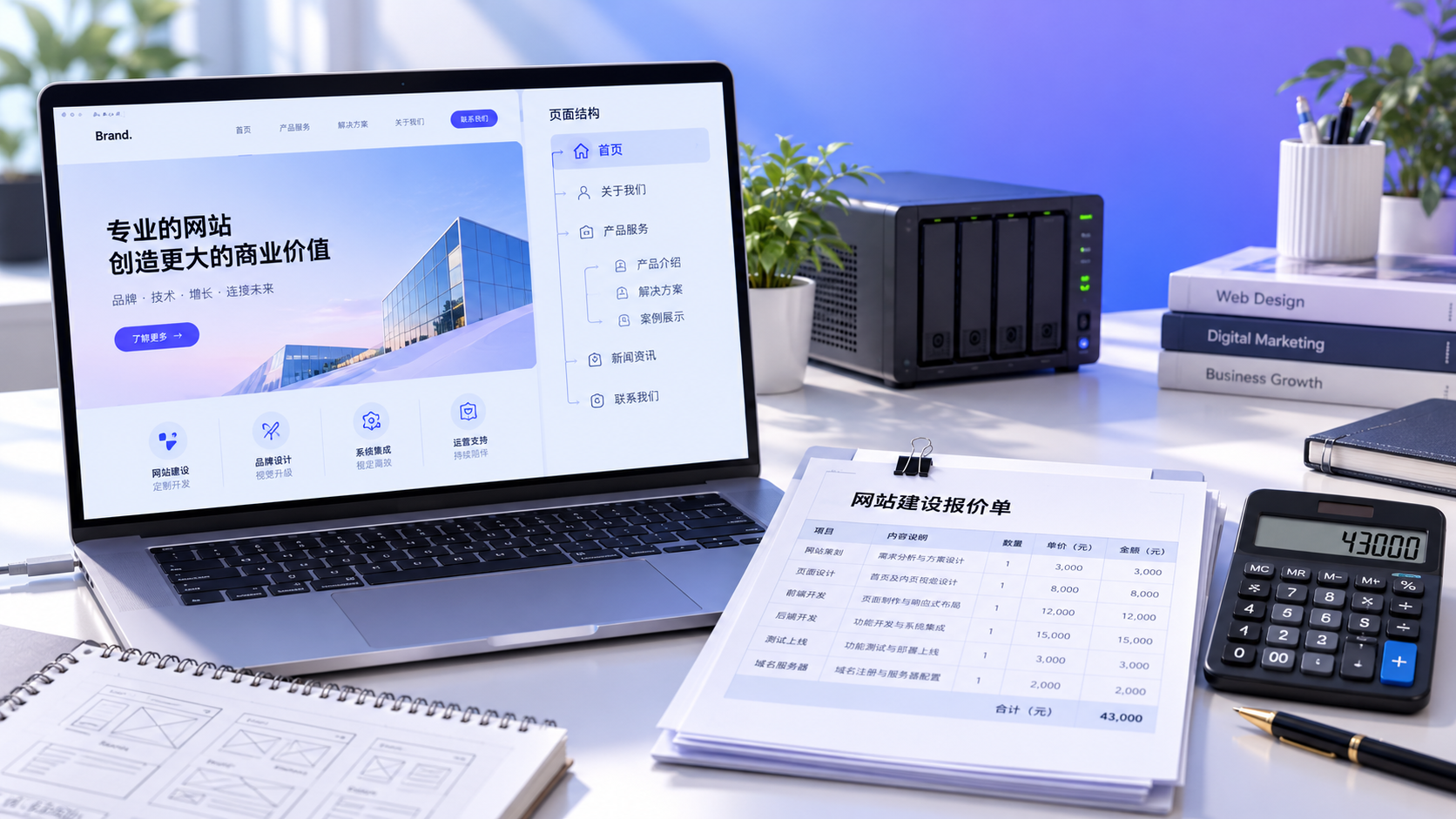 安丘专业网站制作公司报价受哪些因素影响？