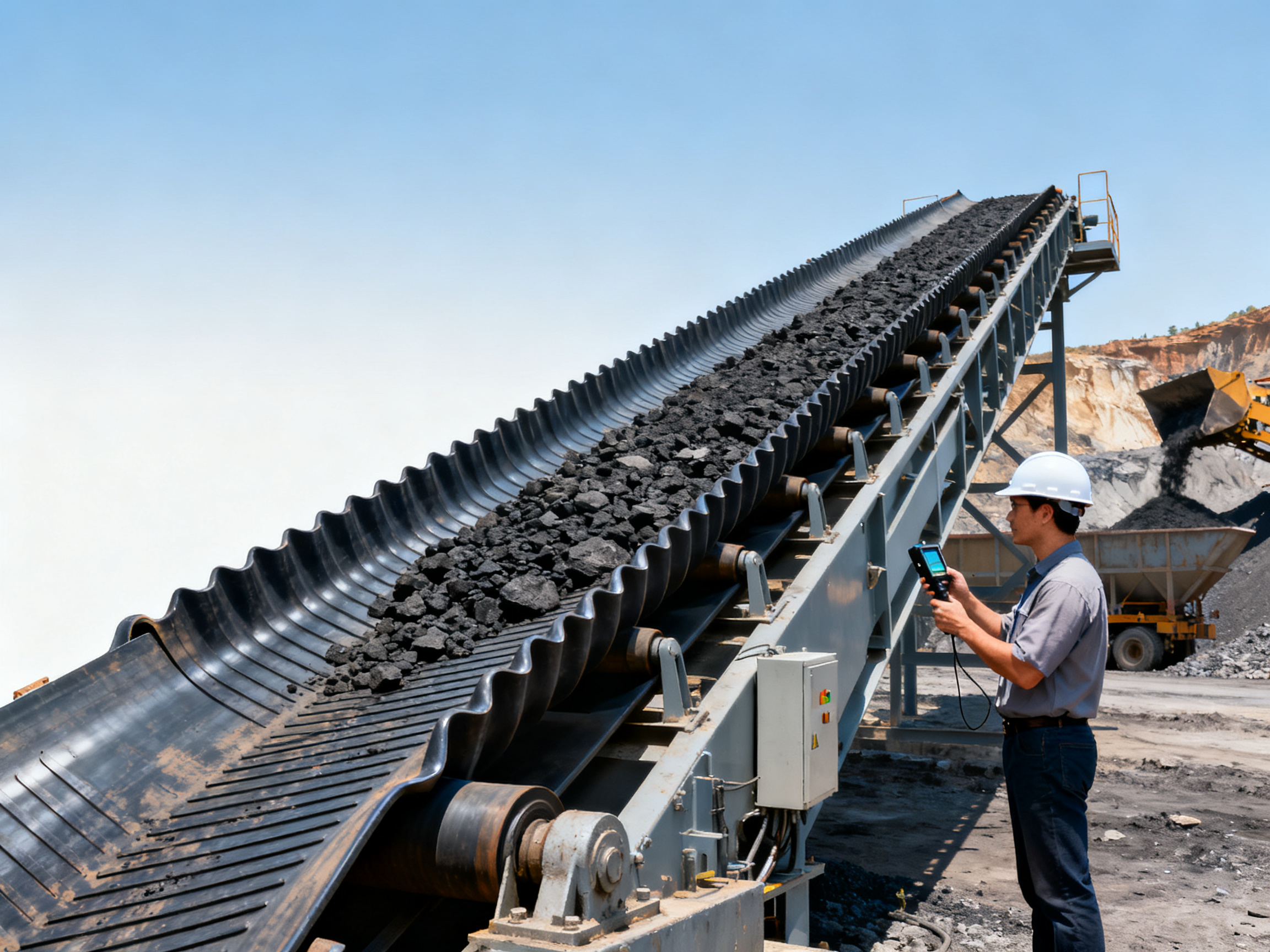 钢丝绳芯输送带构造，优势详解