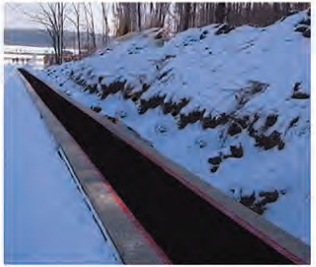 分层式织物芯输送带