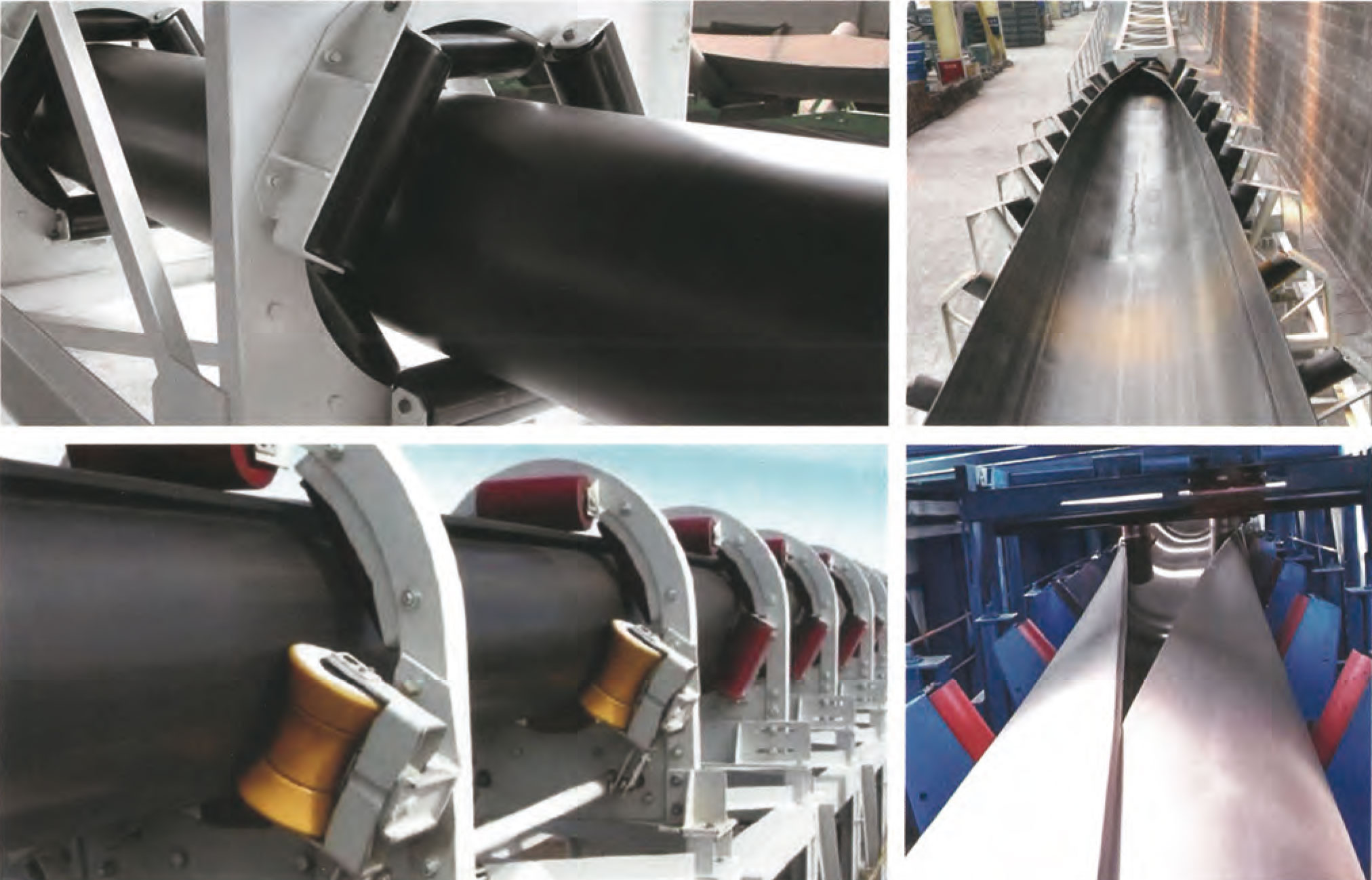 山东泰邦管状输送带的结构原理和应用