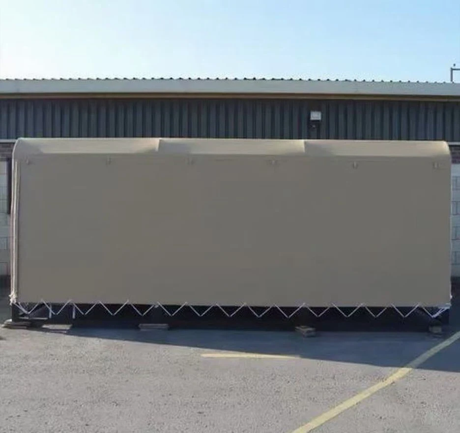 470g 涤棉帆布军用车辆尾部钢架防护罩