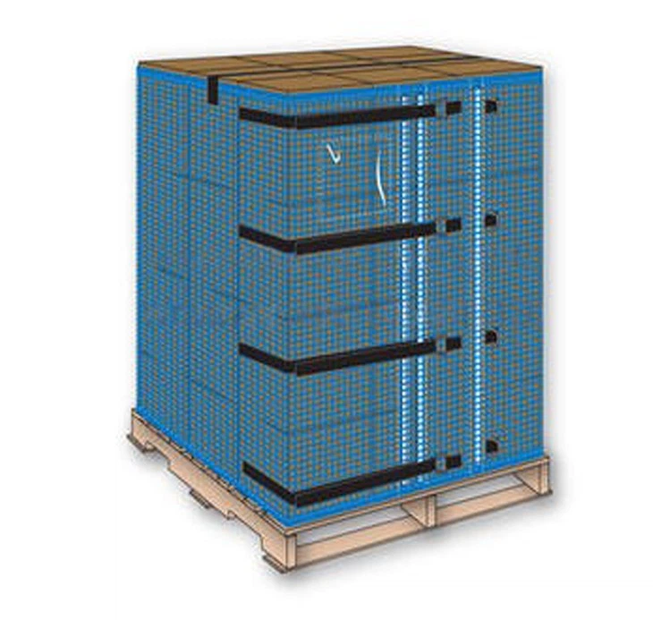 带拉链可重复使用重型托盘罩