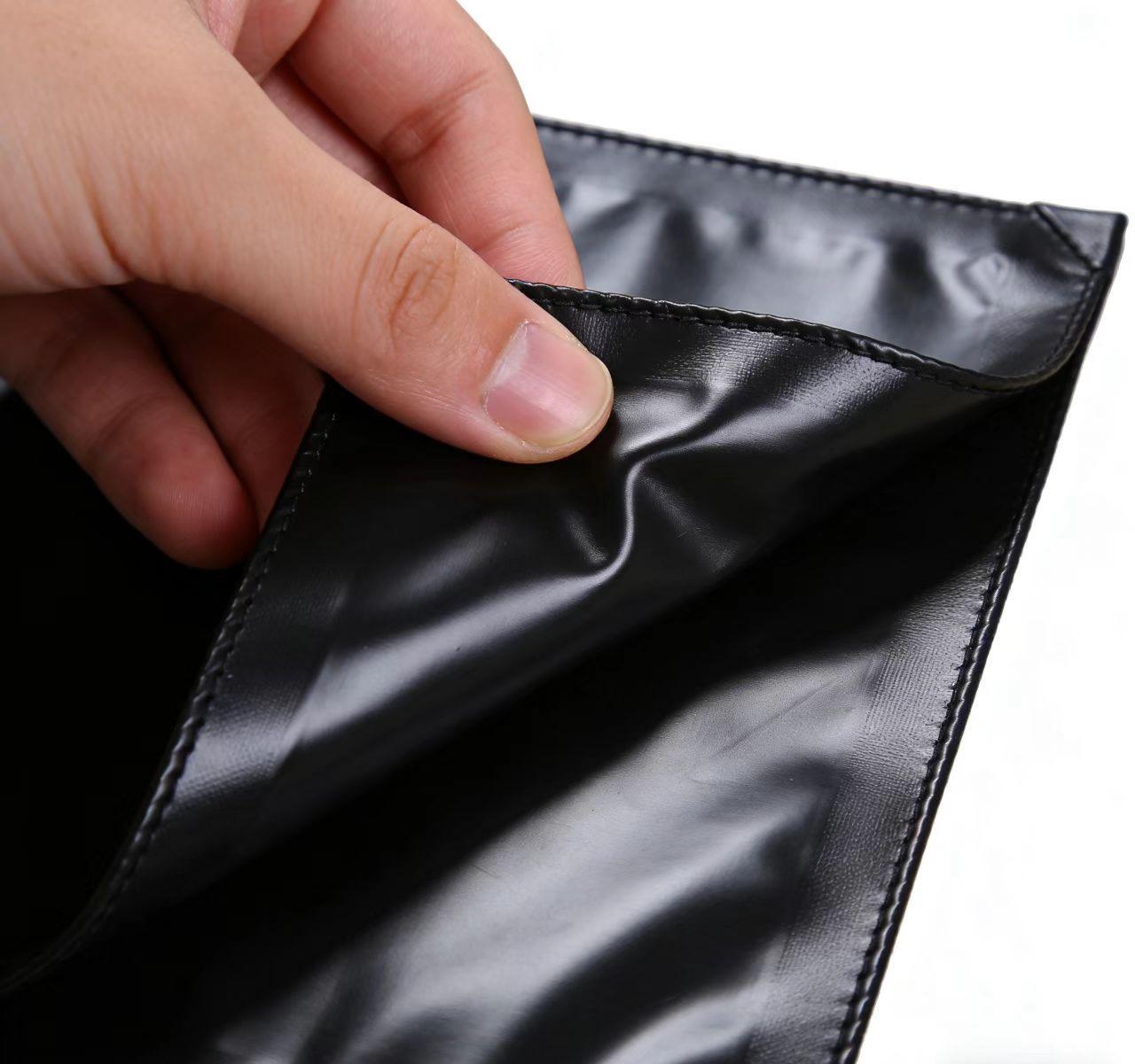 610克重黑色加厚耐磨涂塑布定制