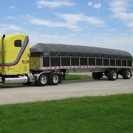 610克重篷车式卡车蓬布