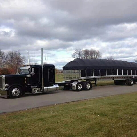 610克重篷车式卡车蓬布