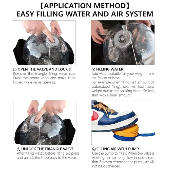 PVC水动力球定制