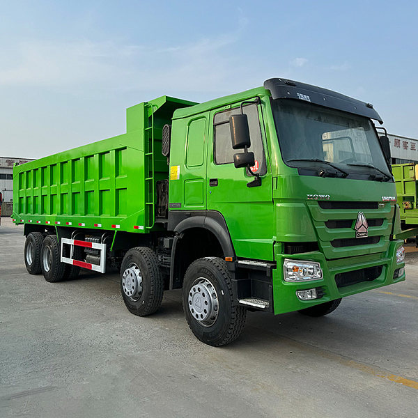 Howo Green 8x4 Benne basculante Image principale 2