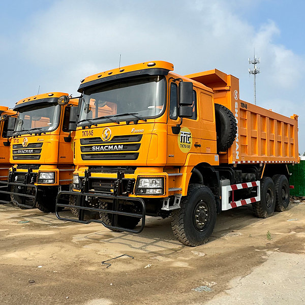 Photo principale 1 du camion-benne jaune Shaanqi 6x6