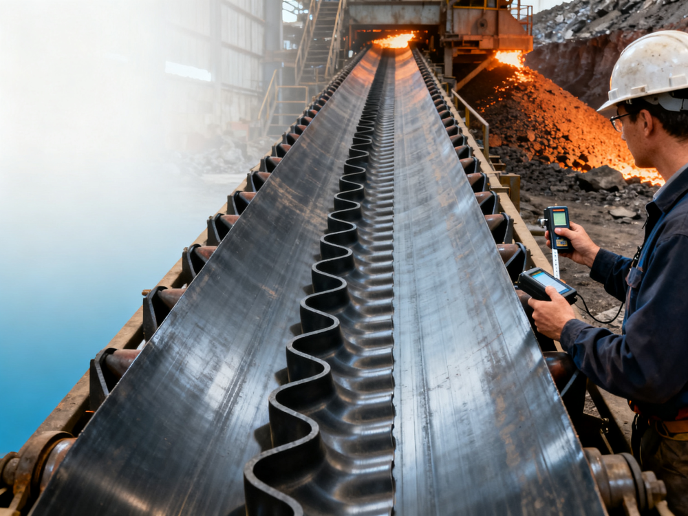 Performance Comparison Between Corrugated Sidewall Conveyor Belts and Standard Conveyor Belts in Long-Distance Transportation