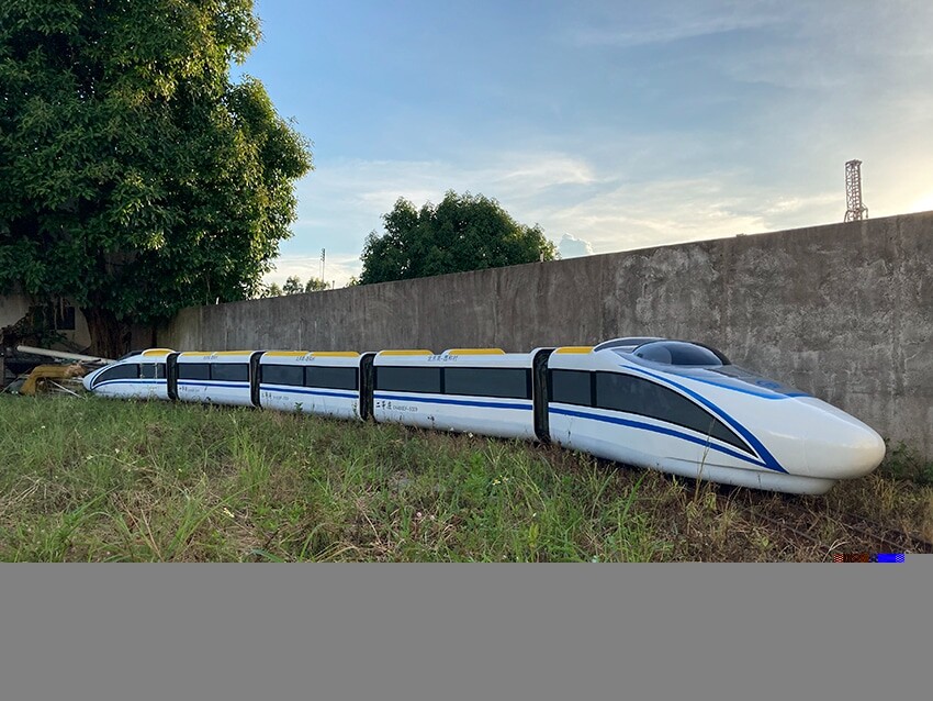 网红高铁小火车