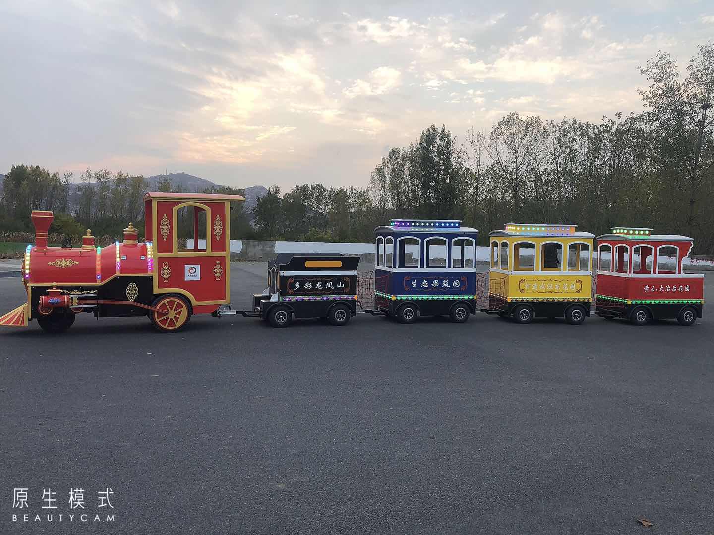 24座无轨观光火车