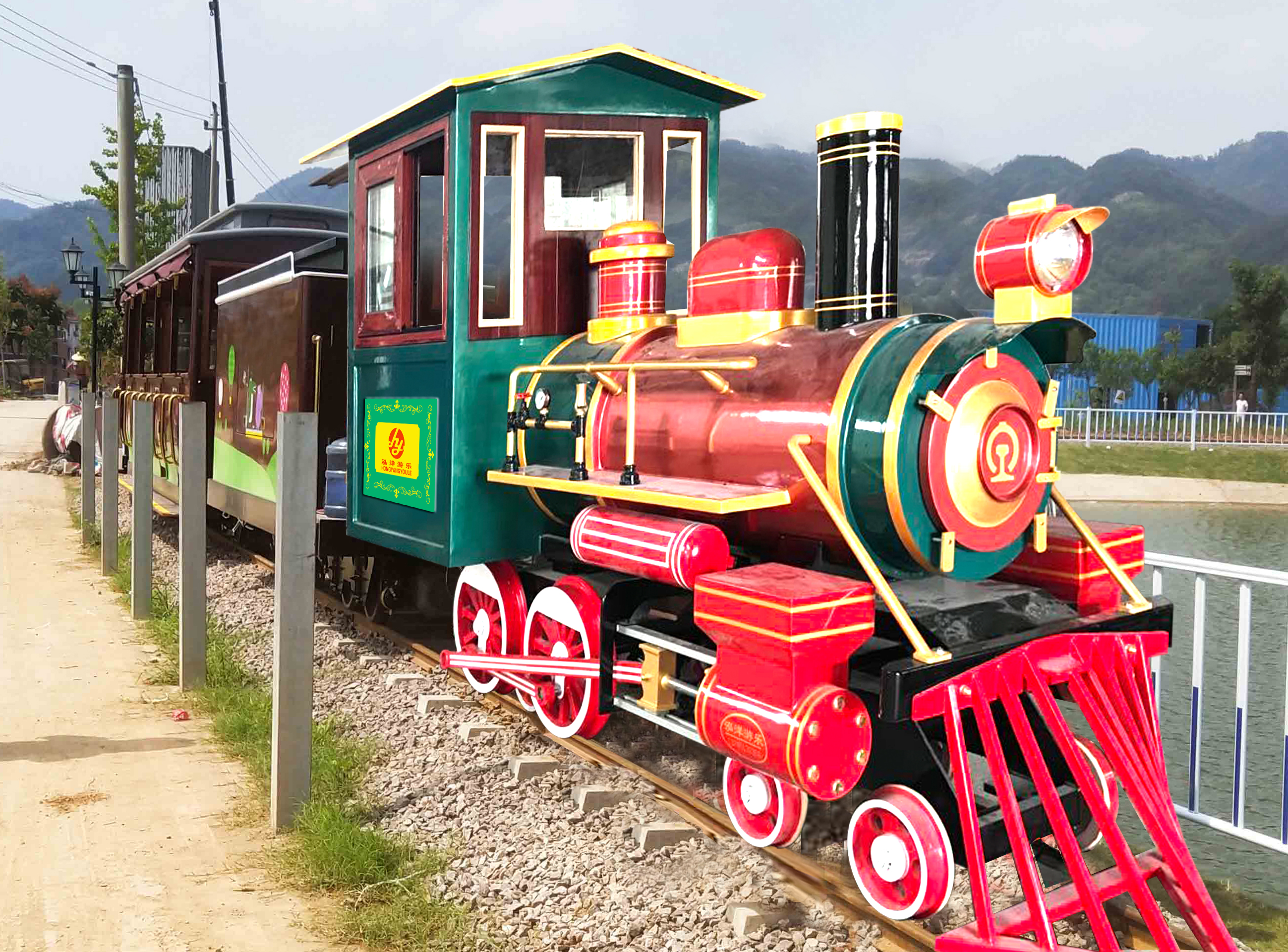 HYC-54座轨道观光火车