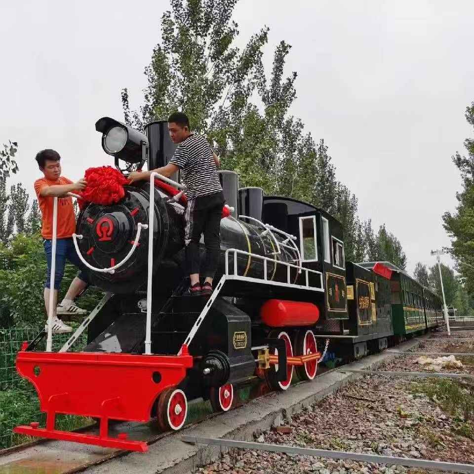 HYC-120座轨道观光火车