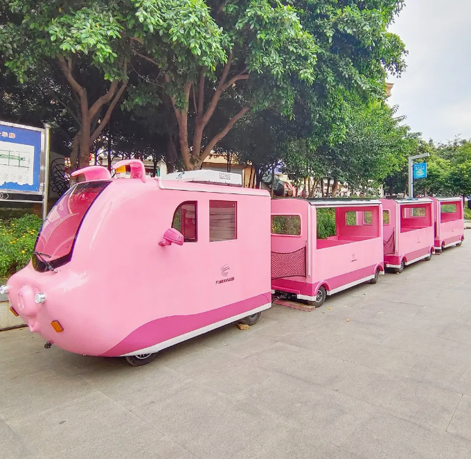 小猪无轨观光火车
