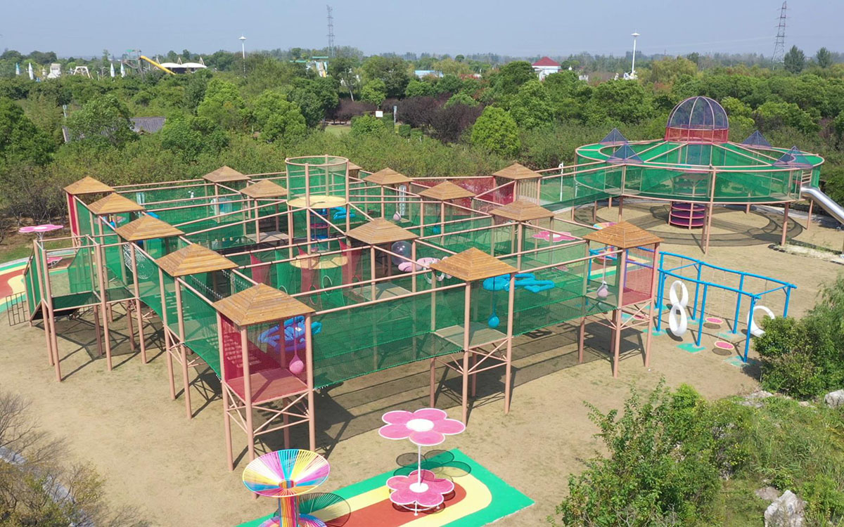 梅花湾绳网乐园