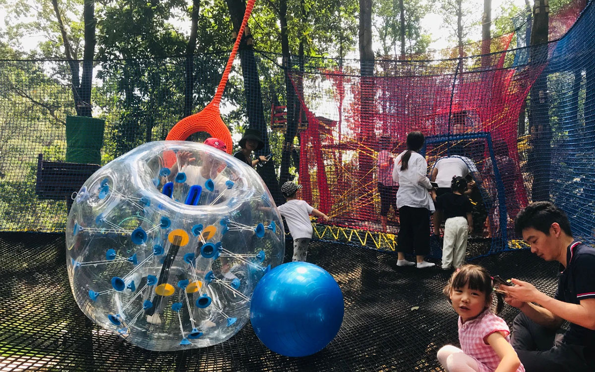 天竺山飞跃丛林