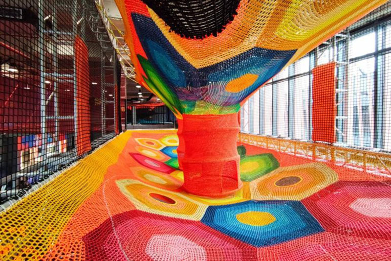 American-style Indoor Trampoline Sports Park (4)