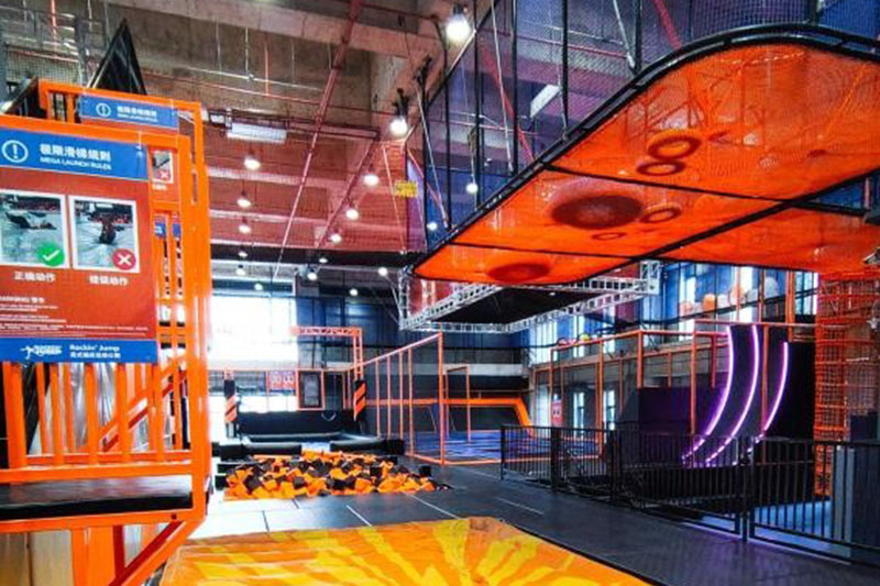 American-style Indoor Trampoline Sports Park (1)