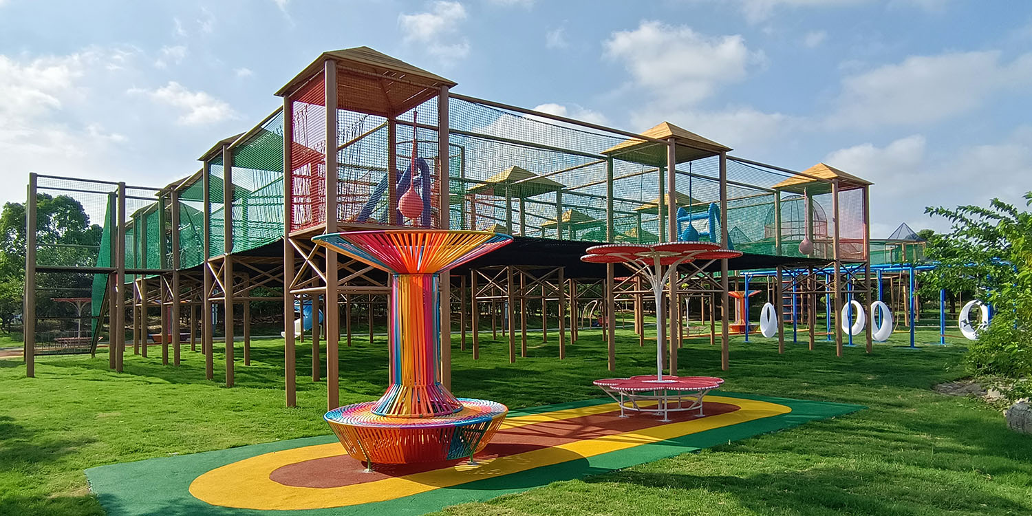 梅花湾绳网乐园