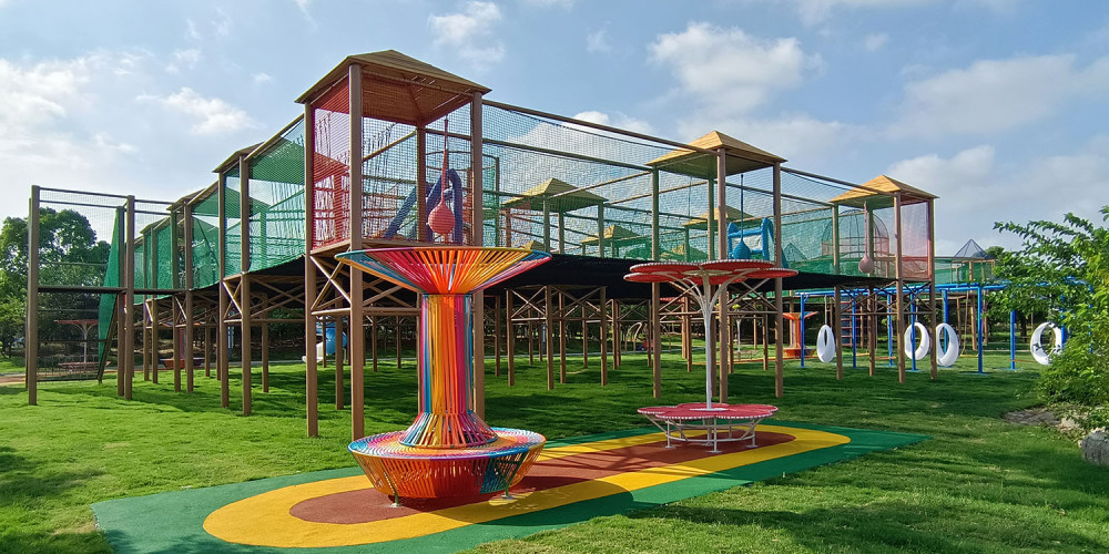 梅花湾绳网乐园